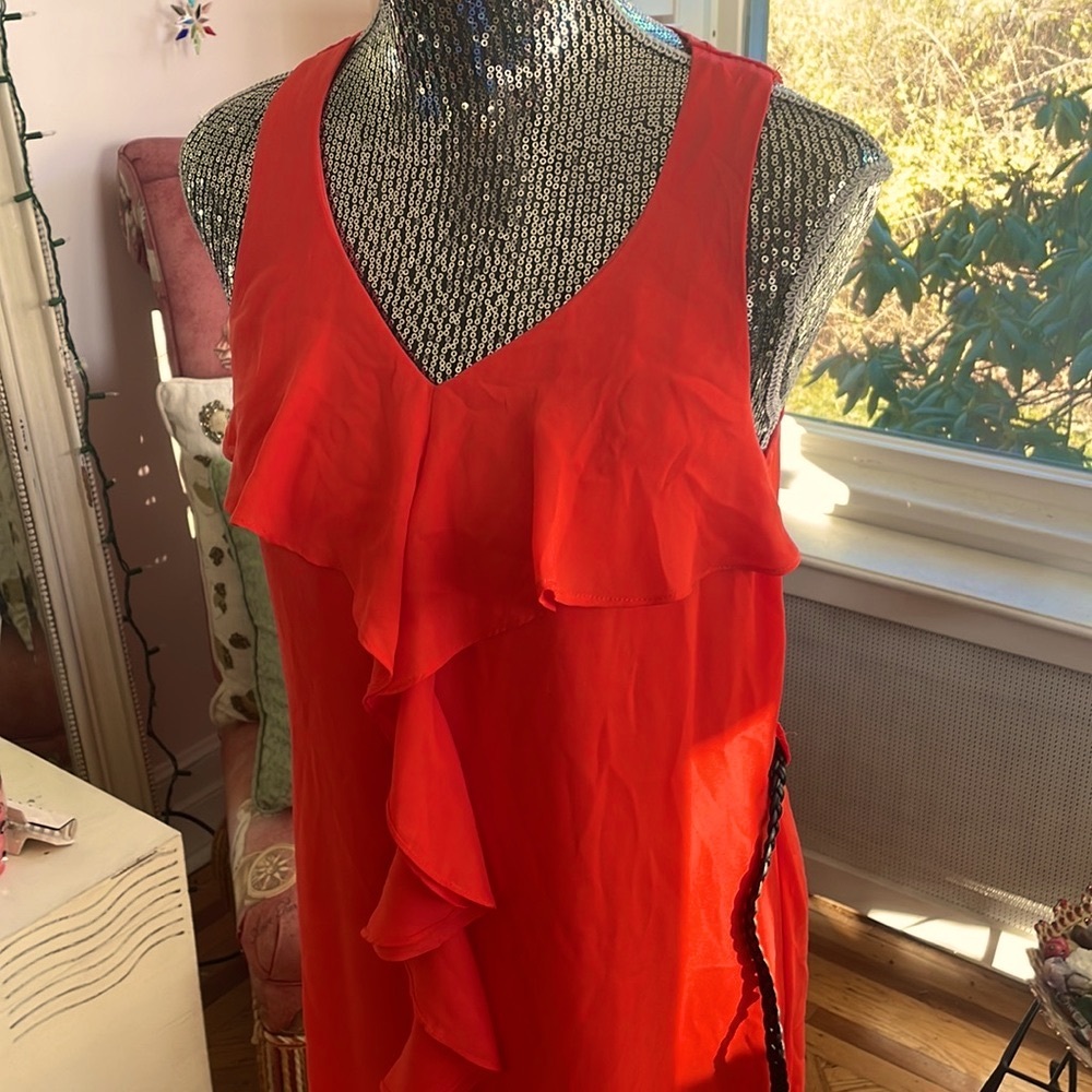 Ya Los Angeles Spring Ruffle Dress NWT - Picture 2 of 11